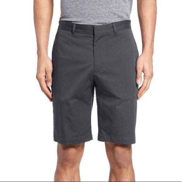 Theory Other - NWT Theory Twill Beck Charcoal Gray Shorts Sz 32